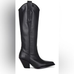 TORAL Tall Leather Western Boots 37